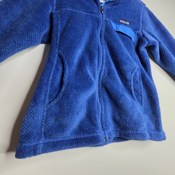 Patagonia - Women's Synchilla Polartec Bright Blue Jacket - Size Small - Picture 6 of 13